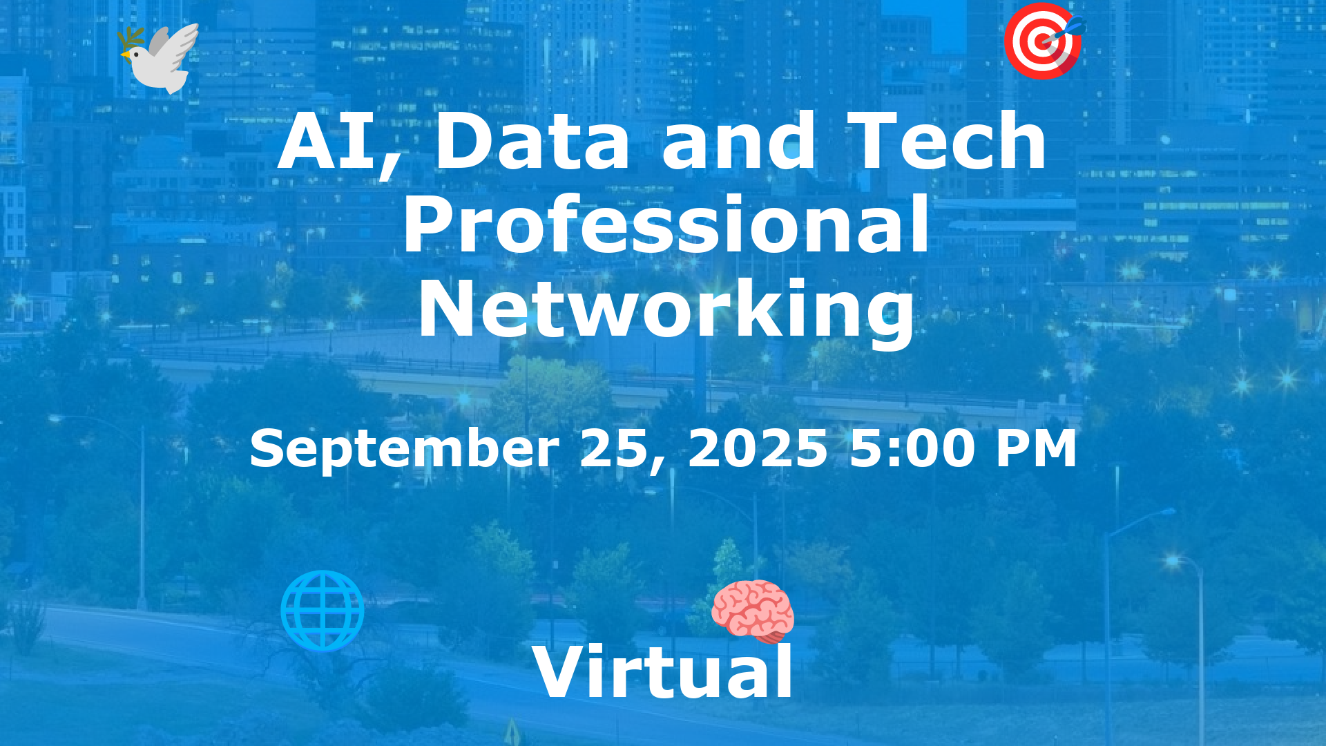 AI, Data and Tech Professional Networking event image